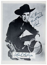 “WESTERN FILM FAIR” AUTOGRAPHED CONVENTION PROGRAM WITH 17 SIGNATURES.