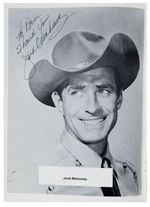 “WESTERN FILM FAIR” AUTOGRAPHED CONVENTION PROGRAM WITH 17 SIGNATURES.