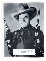 “WESTERN FILM FAIR” AUTOGRAPHED CONVENTION PROGRAM WITH 17 SIGNATURES.