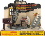 AURORA "MONSTER SCENES" STORE DISPLAY IN ORIGINAL SHIPPING BOX.