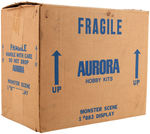 AURORA "MONSTER SCENES" STORE DISPLAY IN ORIGINAL SHIPPING BOX.