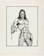 AURORA “THE FRANKENSTEIN MONSTER” FANTASY ORIGINAL WINNING ARTWORK FOR CONTEST.