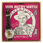 "GENE AUTRY WATCH" BOXED (NON-ANIMATED VARIETY).