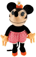 EXCEPTIONAL CHARLOTTE CLARK DISNEY DOLL TRIO - MICKEY & MINNIE MOUSE & PLUTO IN CHOICE CONDITION.