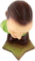 BOB HOPE GLAZED CERAMIC FIGURINE.