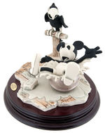 2000 DISNEYANA CONVENTION "STEAMBOAT WILLIE" LIMITED EDITION ARMANI PORCELAIN SCULPTURE.