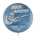 BUCK ROGERS RARE SERIAL CLUB BUTTON.