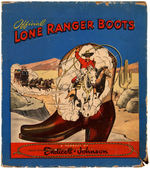 "OFFICIAL LONE RANGER BOOT" PAIR OF BOOTS & BOX.