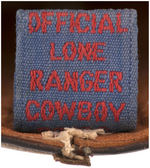 "OFFICIAL LONE RANGER BOOT" PAIR OF BOOTS & BOX.