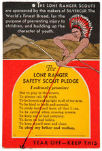 LONE RANGER “CHIEF SCOUT” SILVERCUP SET.