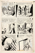 "T.H.U.N.D.E.R. AGENTS" #8 ORIGINAL COMIC BOOK PAGE ART PAIR.