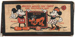 "MICKEY MOUSE TOY CHEST AND CHILDREN'S SEAT."