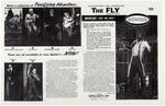 AURORA “THE FLY” FANTASY BOX, INSTRUCTION SHEET AND ORIGINAL ARTWORK FOR SHEET.