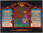 BILL GRAHAM CONCERT POSTER BG-133 FEATURING THE WHO & THE GRATEFUL DEAD.