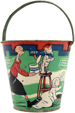 POPEYE & FRIENDS ENGLISH SAND PAIL.