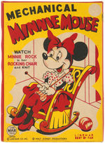 "MECHANICAL MINNIE MOUSE" BOXED LINE MAR WIND-UP.