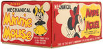 "MECHANICAL MINNIE MOUSE" BOXED LINE MAR WIND-UP.