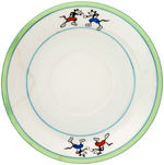 MICKEY MOUSE BOXING THEME PARAGON-LIKE CHINA DISH SET.