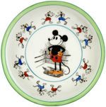 MICKEY MOUSE BOXING THEME PARAGON-LIKE CHINA DISH SET.