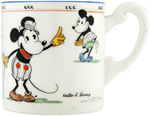 MICKEY & MINNIE MOUSE RARE & EXCEPTIONAL PARAGON CHINA MUG.