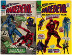 "DAREDEVIL" SILVER AGE COMIC RUN OF 21 ISSUES.