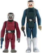 "STAR WARS - SNAGGLETOOTH" ACTION FIGURE PAIR (BLUE/"TOE-DENT" VARIETY AND REGULAR RELEASE).