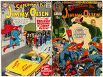 "SUPERMAN'S PAL JIMMY OLSEN" COMIC LOT OF 22 ISSUES.