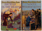 "NANCY DREW MYSTERY STORIES" HARDCOVERS WITH DUST JACKETS LOT.