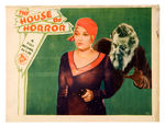 "THE HOUSE OF HORROR" LOBBY CARD.