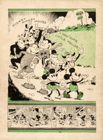 "MICKEY MOUSE BOOK" FIRST LICENSED DISNEY PUBLICATION.