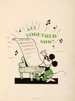 "MICKEY MOUSE BOOK" FIRST LICENSED DISNEY PUBLICATION.