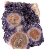 AMETHYST STALACTITE SPECIMEN.