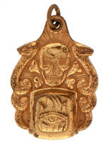 VOODOO EYE RARE 1930s PREMIUM PENDANT.