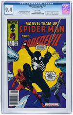 BLACK SUIT SPIDER-MAN CGC LOT (BOTH FIRST BLACK COSTUME).