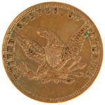 SCOTT, BUCHANAN AND FREMONT CAMPAIGN MEDALS FROM 1852-56.