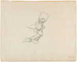 FANTASIA MICKEY MOUSE AS SORCERER'S APPRENTICE ORIGINAL ART PAIR & ORIGINAL RELEASE STILL.