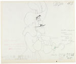 PETER PAN CAPTAIN HOOK “COLOR MODEL” DESIGNATION ORIGINAL ART.