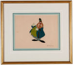 ALICE IN WONDERLAND “THE WALRUS” FRAMED ANIMATION CEL.