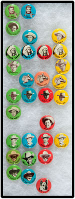 COWBOY STARS OF 1950s TELEVISION 30 OF 56 IN SET.