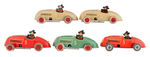 "MICKEY MOUSE SPEEDWAY CARS" ONLY KNOWN BOXED SET.