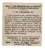 CYCLING/TOUR DE FRANCE ALBUM & CARDS BY GLOBO GUM OF FRANCE.