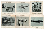 AVIATION SERIES CARDS BY GLOBO GUM OF FRANCE.