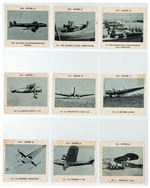 AVIATION SERIES CARDS BY GLOBO GUM OF FRANCE.