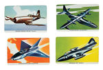 "QUAKER PACK-O-TEN WAR PLANE CARD" SET.