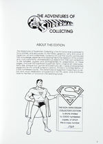 "THE ADVENTURES OF SUPERMAN COLLECTING" 50TH ANNIVERSARY LIMITED EDITION HARDCOVER.