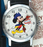 MICKEY MOUSE AMERICAN BICENTENNIAL & COWBOY BRADLEY WATCH PAIR.