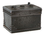 PATTERSON "THE NEW HEAVY DUTY POWER-BAR" BATTERY PAPERWEIGHT.