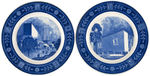 1939 NEW YORK WORLD'S FAIR CHINA PLATE SET.