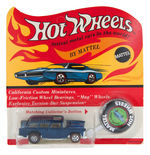 "HOT WHEELS CLASSIC NOMAD" BLUE ON CARD.