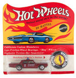 "HOT WHEELS" LOT OF THREE CARDED.